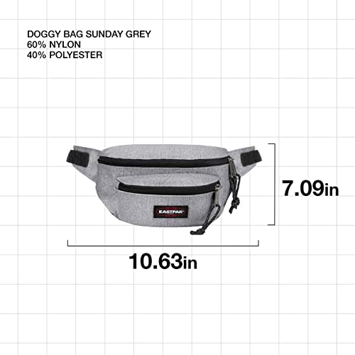 Eastpak Doggy Bag Riñonera, 27 Cm, 3 L, Gris (Sunday Grey)