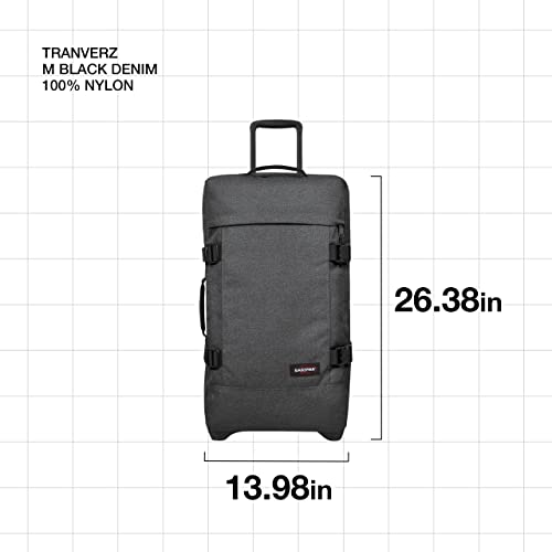 Eastpak Tranverz M Maleta, 67 cm, 78 L, Gris (Black Denim)