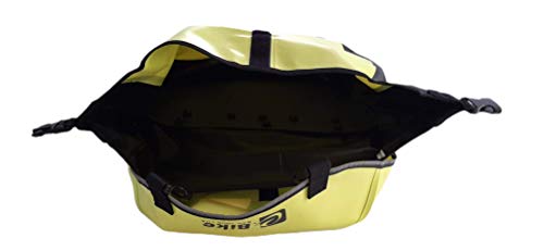 EBike K31829 Mochila Deportiva, Bolsa Portaequipajes para Bicicleta, Ciclista - Color amarillo- 48x41x13 cm