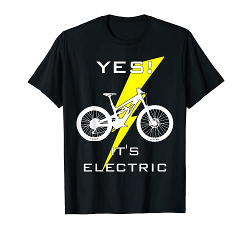 Ebike mtb Sí! Es bicicleta eléctrica divertida regalo Camiseta