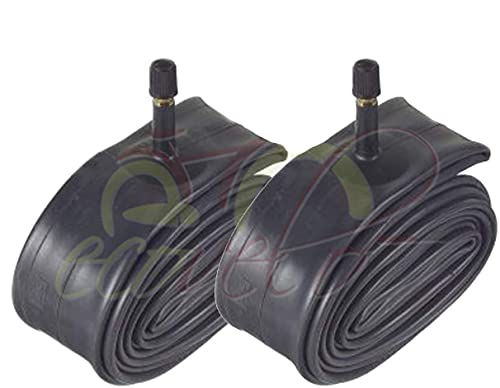 ECA20AMD - Par de 2 cámaras de aire de 20 x 1,75/1,90/2,125 con válvula Schrader América para MTB BMX bicicleta niño