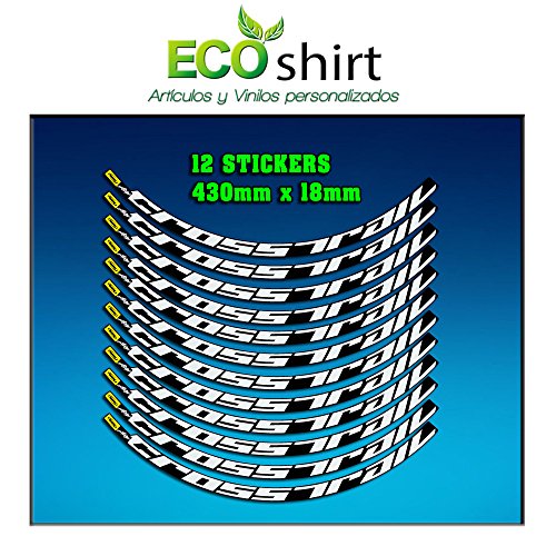 Ecoshirt Pegatinas Stickers Llanta Rim Mavic Crosstrail Bike 29" Am58 MTB Downhill