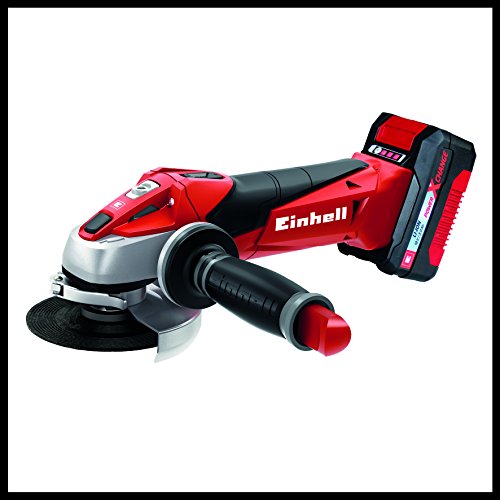 Einhell TE-TK 18 Li Kit (CD+AG) - Expert Kit de iniciación Power X Change con Taladro TE-CD 18/2 Li y Amoladora TE-AG 18 Li de 18V con 2 baterías de litio de 1,5 Ah y 3,0 Ah y cargador individual