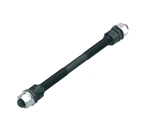 Eje Trasero Macizo de 10 mm x 175 mm para Buje de Rueda de Bicicleta Acero 6005T