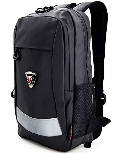 ekavale - Mochila de bicicleta para hombre y mujer, ultraligera, solo 400 gramos, resistente al agua, para moto, mountain biker, en color negro.