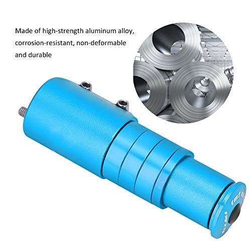 Elevador de v¨¢stago de Bicicleta Adaptador de Cabeza de v¨¢stago de Horquilla de Bicicleta Elevador de Manillar de Bicicleta para Bicicleta Bicicleta de Monta?a Bicicleta de Carretera(Azul)