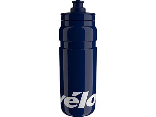 ELITE BIDON Fly Team Cervelo 750ml Azul, Adultos Unisex, Multicolor (Multicolor), Talla Única