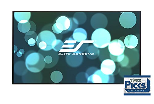 Elite Screens Pantalla Fija sin Marco Visible Aeon Edge Free 244 x 137 cm, 16:9 Formato 110 Pulgadas, CineWhite paño, AR110WH2