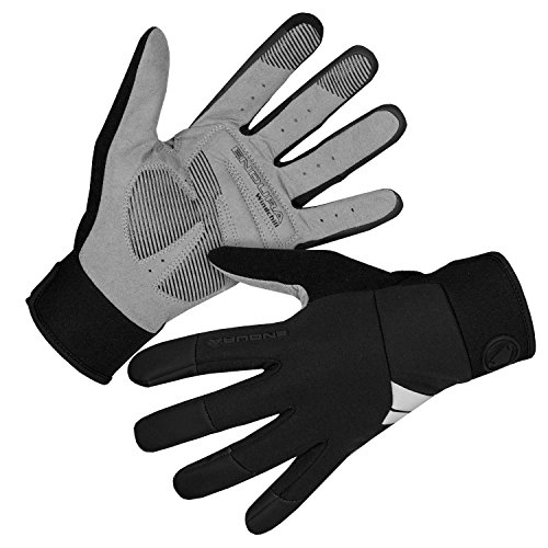 Endura Windchill - Guantes de bicicleta para hombre, color negro