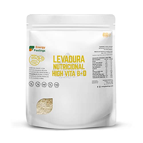 Energy Feelings Levadura Nutricional High Vita D Copos (250 gr)