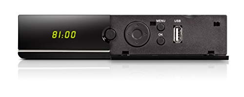 Engel RS8100Y - Receptor TV satélite HD PVR con WiFi, Negro