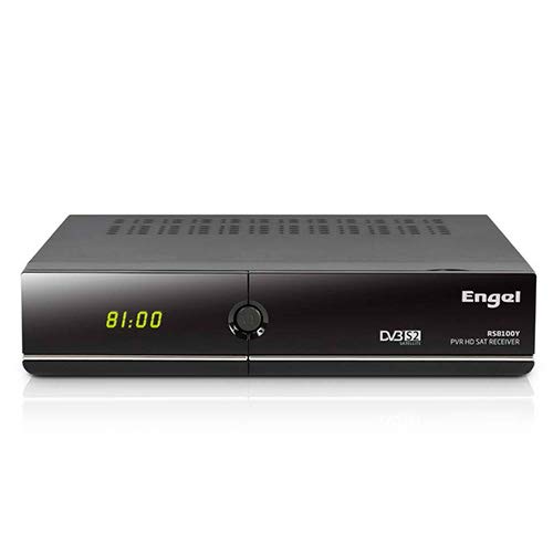 Engel RS8100Y - Receptor TV satélite HD PVR con WiFi, Negro