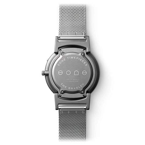 eone Bradley Classic Reloj de pulsera unisex, acero inoxidable, pulsera de malla