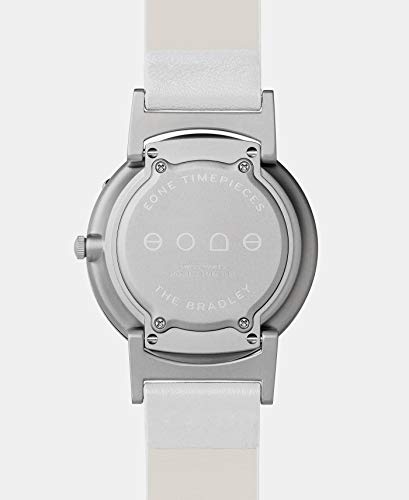 EONE The Bradley Element White - Reloj unisex con bisel de cerámica