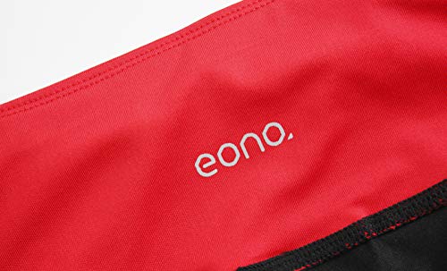 Eono Essentials - Mallas de yoga para mujer con cintura de talle alto que estiliza la figura, talla M