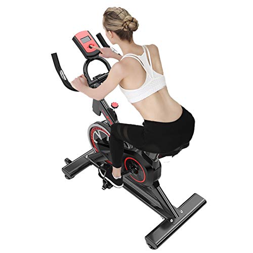 Eortzzpc Bicicleta Elíptica Plegable, Bicicleta De Aire con Pantalla De Cristal Líquido LCD, Puede Ejercitar El Abdomen, Las Piernas, Los Muslos Y Toda La Parte Inferior del Cuerpo