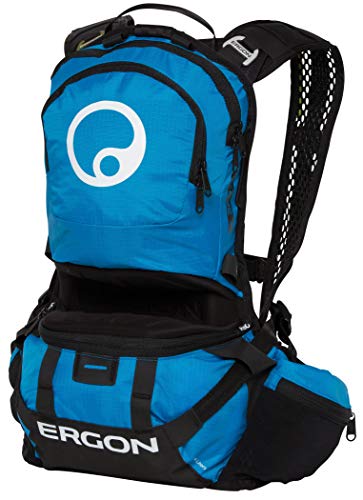 Ergon BE2 Enduro Mochila, Unisex Adulto, Negro y Azul, S-L