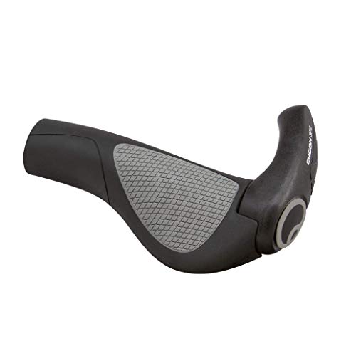 Ergon GP2 (New 2015) - Manoplas para Bicicletas, Color Negro/Gris, Talla S