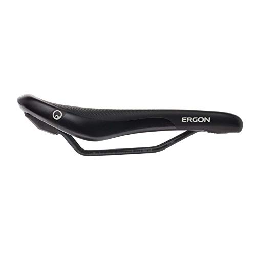 Ergon SM E-Mountain Sport Sillín de Bicicleta, Hombre, Negro, Talla Media/Grande