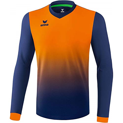 Erima GmbH 3141834_XL Maillot, Hombre, Azul (New Navy) / Naranja (neón)