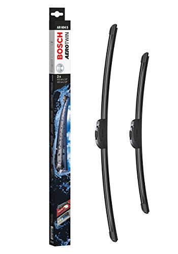 Escobilla limpiaparabrisas Bosch Aerotwin AR604S, Longitud: 600mm/450mm – 1 juego para el parabrisas (frontal)