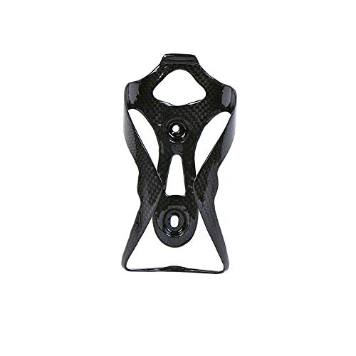 ESEN SP Ultralight Full MTB Fibra de Carbono Bicicleta Bicicleta Botella de Agua Soporte de Jaula para Bicicleta de Carretera/MONTAÑA (EO Brillo)