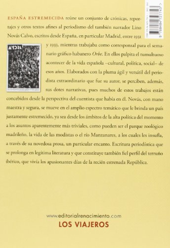 España Estremecida. Crónicas En La Revista Orbe (Los Viajeros)