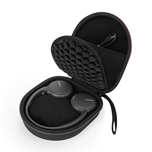 Estuche Funda para Sony WH-CH510 & JBL Tune510BT/ 500BT Auriculares Inalámbricos Bluetooth,Caja Cubrir Protectora de Bolsa Bolso de Viaje Caso(Black)