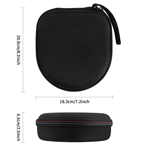 Estuche Funda para Sony WH-CH510 & JBL Tune510BT/ 500BT Auriculares Inalámbricos Bluetooth,Caja Cubrir Protectora de Bolsa Bolso de Viaje Caso(Black)