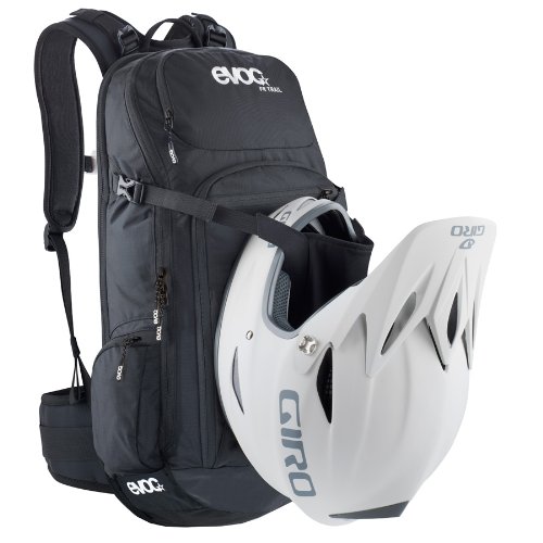 Evoc FR TRAIL BLACKLINE 20l - Mochila para el ciclista con protector de espalda 20 Litros negro Talla:M/L-20 L