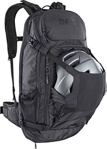 EVOC Sports FR Trail E-Ride Protector Backpacks, Color Negro, tamaño Talla Media/Grande