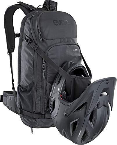 EVOC Sports FR Trail E-Ride Protector Backpacks, Color Negro, tamaño Talla Media/Grande