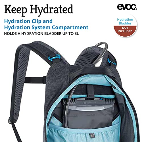 Evoc Trail Pro 16 - Mochila para Bicicleta de montaña, Unisex, Color Negro y Gris