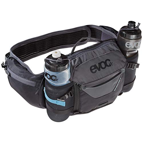 evoc und Hip Pack Pro 3 Hüfttasche Bauchtasche für Bike-touren & Trails Riñonera, Unisex Adulto, Azufre Amarillo Musgo Verde, INKL. 1,5l Trinkblase