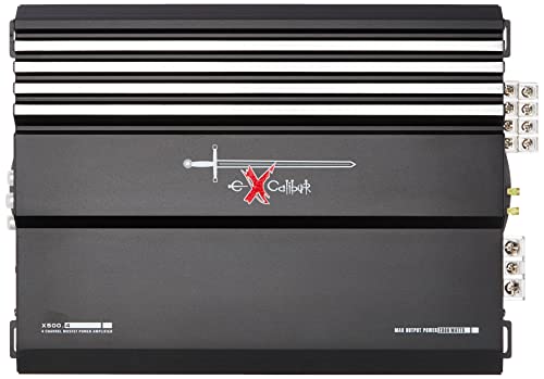 Excalibur X500.4 Mosfet - Amplificador (4 Canales, 2000 W)