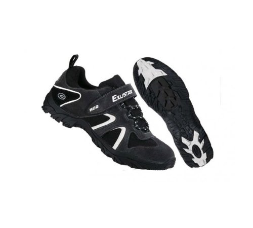 Exustar Zapatillas MTB Trekking Reflectante De Mujer Color negro/rosa/blanco E-SM802 (40 EUR)