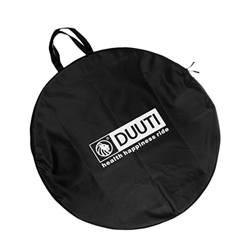 F Fityle Bolsa de Transporte para Ruedas de Bicicleta con Correas para Equipaje - Gran Ajuste para Ruedas de Bicicleta MTB de Carretera de Montaña - Resistente - 29 Pulgadas