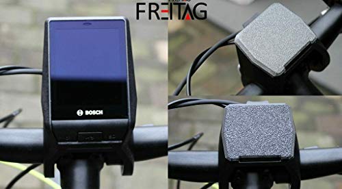 F3D Tapa compatible con soporte de pantalla Bosch eBike Nyon 2020/2021, tapa protectora (negro)