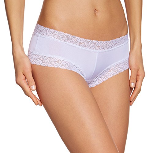 Fabio Farini Culotte Paquete de 6. Bragas con seductores Detalles de Encaje Multicolor S-M