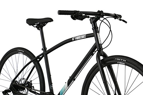 FabricBike Bicicleta - Commuter Adultos Unisex, Negro Mate, Medio