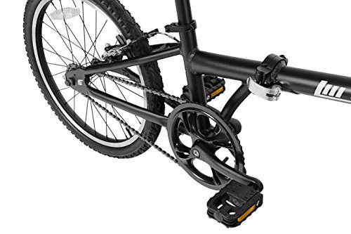 FabricBike Folding Bicicleta Plegable Cuadro Aluminio 3 Colores (Fully Matte Black)