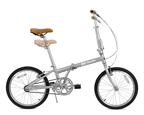 FabricBike Folding Bicicleta Plegable Cuadro Aluminio Ruedas 20" 3 Colores (Space Grey & Black)