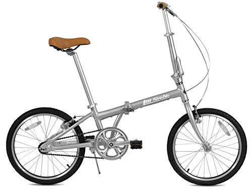 FabricBike Folding Bicicleta Plegable Cuadro Aluminio Ruedas 20" 3 Colores (Space Grey & Black)