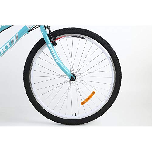 Fácil De Montar,26 Pulgadas Mujeres Bicicleta,Bicicleta De Carretera City Bike,Marco De Acero De Alto Carbono,Adulto Bicicleta De Montaña,con Doble V-Freno,Suspensión Delantera-C 26inch