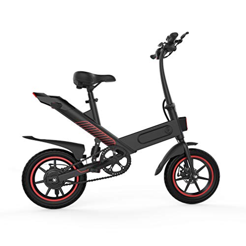 Fafrees Bicicleta Eléctrica con Pedales, Bicicletas Eléctricas para Adultos de 14 Pulgadas Motor sin Escobillas, 36v/10AH/25km, IP54, (Entrega rápida en 3-7 días laborales) [EU Stock]