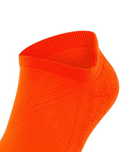 FALKE Cool Kick Sneaker U SN Calcetines, Naranja (Flash Orange 8034), 39-41 Unisex Adulto