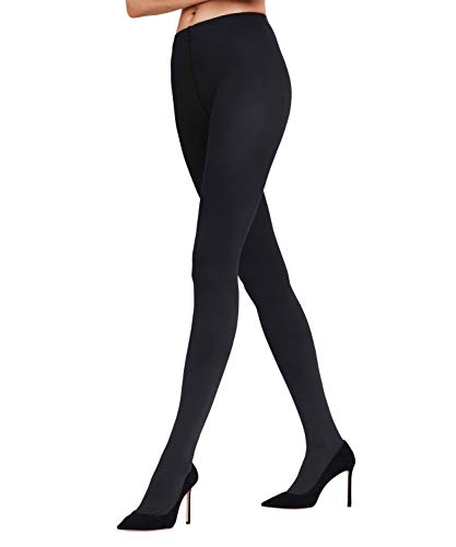 Falke Pure Matt, Fein - Medias para mujer, color schwarz (schwarz 3009), talla m