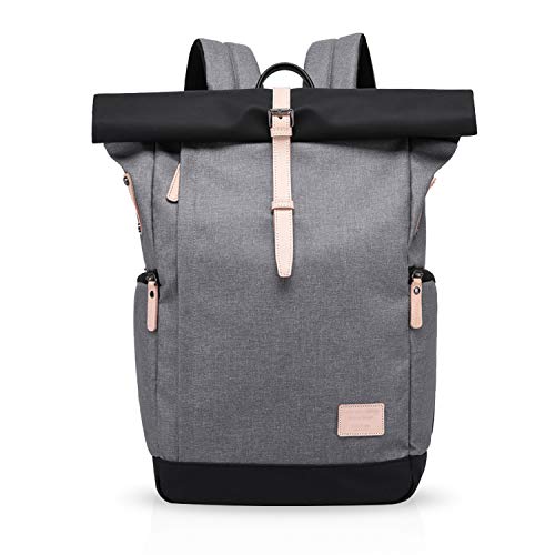 FANDARE Antirrobo Mochila Bolsas Escolares con USB Mochila para 15.6 Pulgada Laptop Mochilas Hombres Mujeres Morral Escolares para Negocio Trabajo Viaje Estudios Diario Gran Capacidad Daypack Gris B