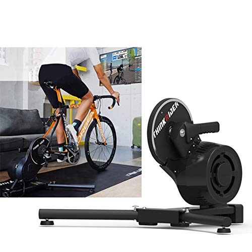 FANGX ThinkRiderX7 Rodillos De Entrenamiento Bicicleta De Realidad Virtual,Entrenamiento De Potencia para Montar En Rodillo,Compatible con PowerFun,ThinkRider, Onelap,Zwift,Etc,26"-29" MTB/700CRD