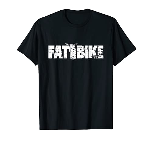Fat Bike Shirt for Fat Tire Bikers Camiseta